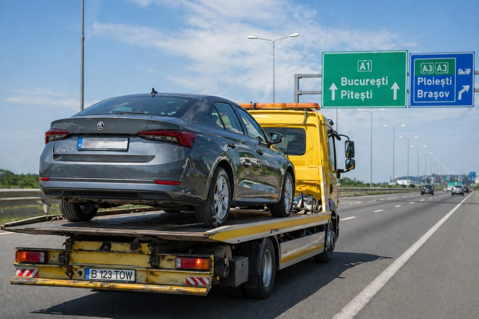 Cât costă o tractare auto în România (2026) — prețuri reale și ce influențează tariful